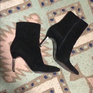 Vintage Stuart Weitzman Suede Bootie